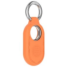 Custodia protettiva in silicone portatile per Samsung Galaxy SmartTag 2 Location Tracker (arancione)