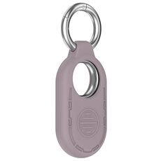Custodia protettiva in silicone portatile per Samsung Galaxy SmartTag 2 Location Tracker (viola)