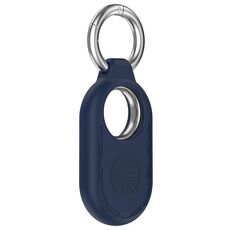 Per Samsung Galaxy SmartTag 2 Location Tracker Custodia protettiva in silicone portatile (blu notte)