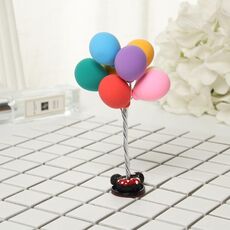 Ornamenti per auto Palloncini per confessioni Forniture decorative carine, Colore: colorato