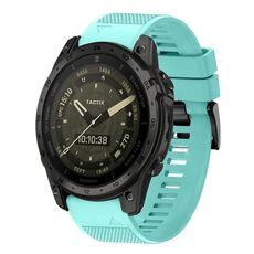 Per cinturino in silicone a sgancio rapido Garmin Tactix 7 AMOLED da 26 mm (verde menta)