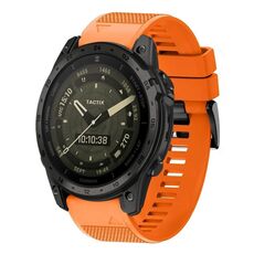 Per cinturino in silicone a sgancio rapido Garmin Tactix 7 AMOLED da 26 mm (arancione)