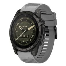 Per cinturino in silicone a sgancio rapido Garmin Tactix 7 AMOLED da 26 mm (grigio)