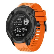 Per cinturino in silicone a sgancio rapido Garmin Instinct 2X Solar da 26 mm (arancione)