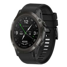 Per cinturino in silicone a sgancio rapido Garmin D2 Delta PX da 26 mm (nero)