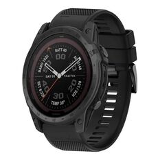 Per cinturino in silicone a sgancio rapido Garmin Tactix 7 Pro da 26 mm (nero)