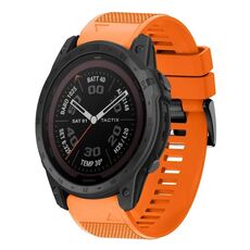 Per cinturino in silicone a sgancio rapido Garmin Tactix 7 da 26 mm (arancione)