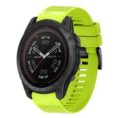 Per cinturino in silicone a sgancio rapido Garmin Tactix 7 da 26 mm (verde lime)