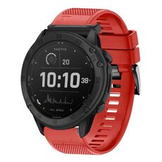 Per cinturino in silicone a sgancio rapido Garmin Tactix Delta da 26 mm (rosso)