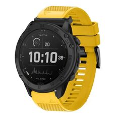 Per cinturino in silicone a sgancio rapido Garmin Tactix Delta da 26 mm (giallo)