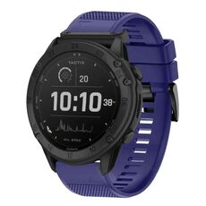 Per cinturino in silicone a sgancio rapido Garmin Tactix Delta da 26 mm (blu notte)