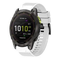 Per cinturino in silicone a sgancio rapido Garmin Enduro 2 da 26 mm (bianco)