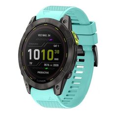 Per cinturino in silicone a sgancio rapido Garmin Enduro 2 da 26 mm (verde menta)