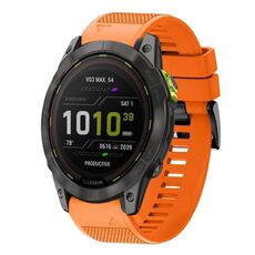 Per cinturino in silicone a sgancio rapido Garmin Enduro 2 da 26 mm (arancione)