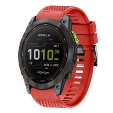 Per cinturino in silicone a sgancio rapido Garmin Enduro 2 da 26 mm (rosso)