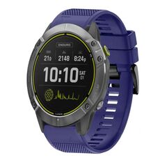 Per cinturino in silicone a sgancio rapido Garmin Enduro da 26 mm (blu notte)