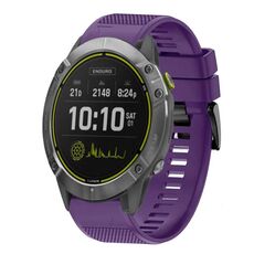 Per cinturino in silicone a sgancio rapido Garmin Enduro da 26 mm (viola)