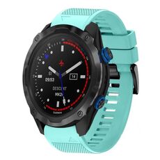 Per cinturino in silicone a sgancio rapido Garmin Descent MK 2i da 26 mm (verde menta)