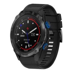 Per cinturino in silicone a sgancio rapido Garmin Descent MK 2i da 26 mm (nero)