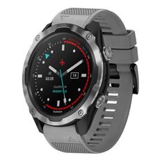 Per cinturino in silicone a sgancio rapido Garmin Descent MK 2 da 26 mm (grigio)