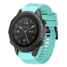Per cinturino in silicone a sgancio rapido Garmin MARQ Commander da 22 mm (verde menta)
