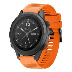 Per cinturino in silicone a sgancio rapido Garmin MARQ Commander da 22 mm (arancione)