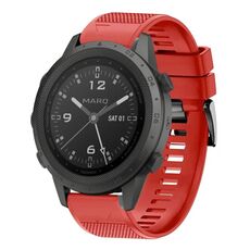 Per cinturino in silicone a sgancio rapido Garmin MARQ Commander da 22 mm (rosso)