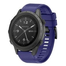 Per cinturino in silicone a sgancio rapido Garmin MARQ Commander da 22 mm (blu notte)