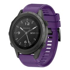 Per cinturino in silicone a sgancio rapido Garmin MARQ Commander da 22 mm (viola)