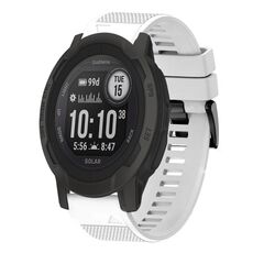 Per cinturino in silicone a sgancio rapido Garmin Instinct 2 Solar da 22 mm (bianco)