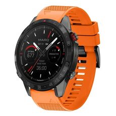 Per cinturino in silicone a sgancio rapido Garmin MARQ Athlete Gen 2 da 22 mm (arancione)