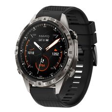 Per cinturino in silicone a sgancio rapido Garmin MARQ Adventurer Gen 2 da 22 mm (nero)