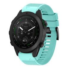 Per cinturino in silicone a sgancio rapido Garmin MARQ Golfer Gen 2 da 22 mm (verde menta)