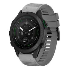 Per cinturino in silicone a sgancio rapido Garmin MARQ Golfer Gen 2 da 22 mm (grigio)