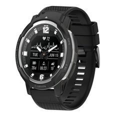 Per cinturino in silicone a sgancio rapido Garmin Instinct Crossover da 22 mm (nero)