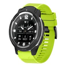 Per cinturino in silicone a sgancio rapido Garmin Instinct Crossover da 22 mm (verde lime)