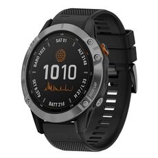 Per cinturino in silicone a sgancio rapido Garmin Fenix 7 da 22 mm (nero)