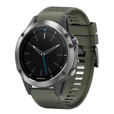 Per cinturino in silicone a sgancio rapido Garmin Quatix 5 da 22 mm (verde militare)
