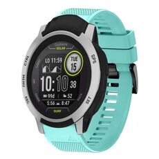 Per cinturino in silicone a sgancio rapido Garmin Instinct da 22 mm (verde menta)
