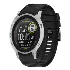Per cinturino in silicone a sgancio rapido Garmin Instinct da 22 mm (nero)