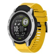 Per cinturino in silicone a sgancio rapido Garmin Instinct da 22 mm (giallo)