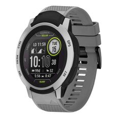 Per cinturino in silicone a sgancio rapido Garmin Instinct da 22 mm (grigio)