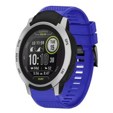 Per cinturino in silicone a sgancio rapido Garmin Instinct da 22 mm (blu scuro)