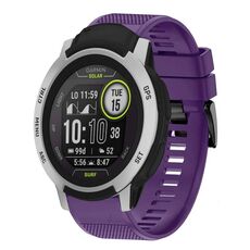 Per cinturino in silicone a sgancio rapido Garmin Instinct da 22 mm (viola)