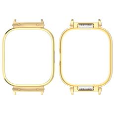 Custodia protettiva per orologio con montatura in metallo per Redmi Watch 4 (oro)