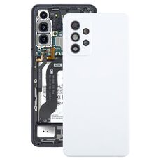 Per Samsung Galaxy A52 5G / A52 4G Cover posteriore batteria con copriobiettivo fotocamera