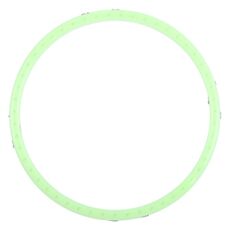 Luci LED COB per fari auto Angel Eyes da 70 mm 3 W per veicoli DC9V (luce verde)