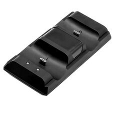 Per controller PS5 Caricabatterie dock Gamepad Caricatore rapido a doppia porta (nero)