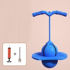 La palla da salto aumenta l'attrezzatura sportiva per l'allenamento del senso dell'equilibrio dei bambini, colore: blu