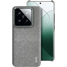 Per Xiaomi 14 Pro 5G imak Ruiyi Series Texture in tessuto PU + custodia per telefono PC (grigio chiaro)